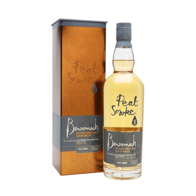Benromach Peat Smoke Single Malt Scotch Whiskey 92 Proof 750 ML
