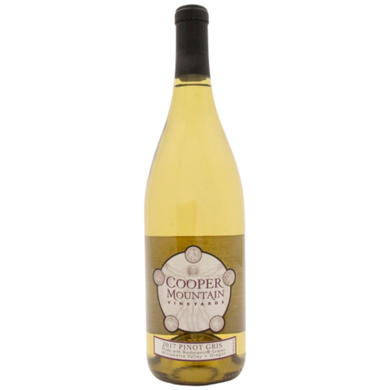 Cooper Mountain Pinot Gris Willamette Valley 2017 750 ML