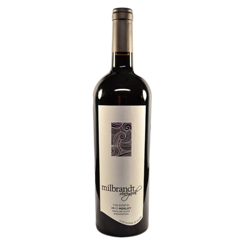 Milbrandt Wahluke Slope Merlot The Estates 2016 750 ML