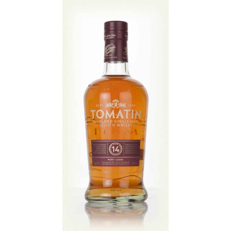 Tomatin 14 Year Old Port Wood Finish Scotch Whiskey 750 ML