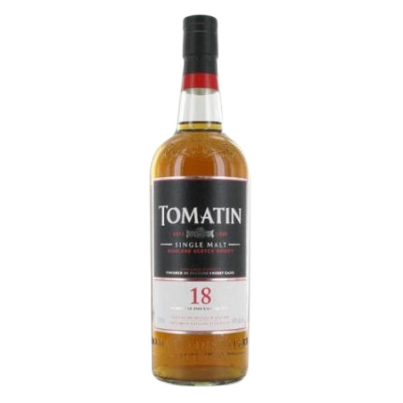 Tomatin 18 Year Old Single Malt Scotch Whiskey 86 Proof 750 ML