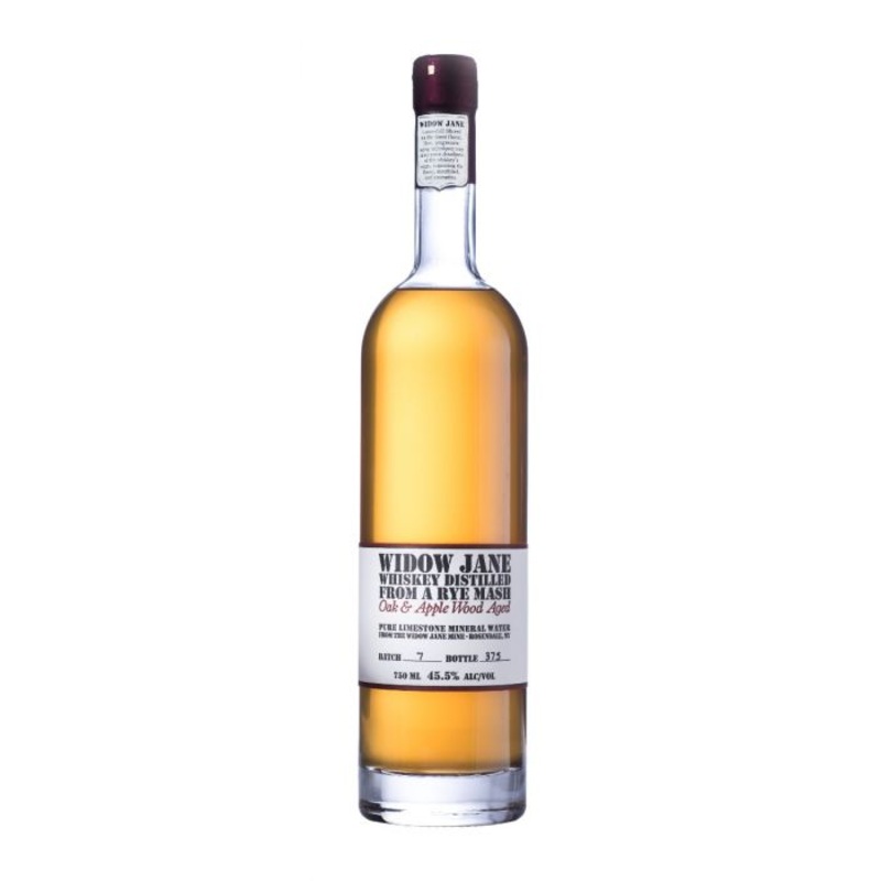 Widow Jane American Oak & Apple Wood Aged Rye Whiskey 750 ML