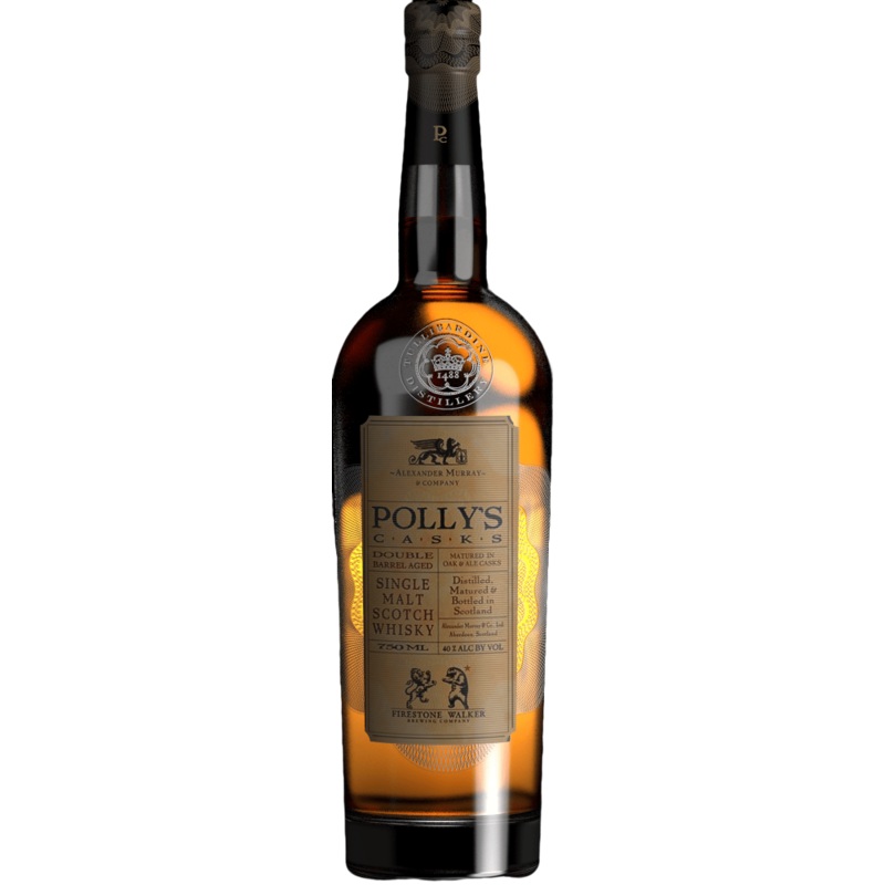 Alexander Murray & Co. Polly's Casks Single Malt Scotch Whiskey Cool Label 750 ML