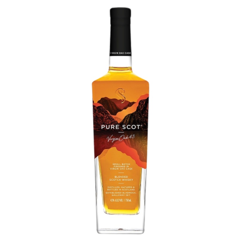 Bladnoch Pure Scot Virgin Oak Scotch Whiskey 86 Proof 750 ML
