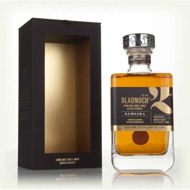 Bladnoch Samsara 8 Year Old Single Malt Scotch Whiskey 750 ML