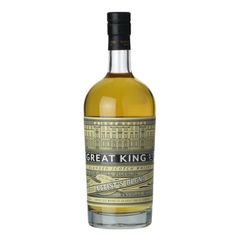 Compass Box Whiskey Great King Street Artist's Blend Blended Scotch Whiskey 750 ML