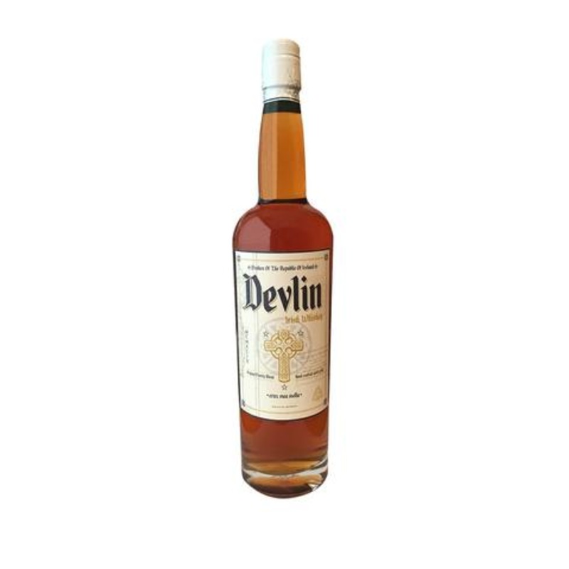 Devlin Whiskey Classic Oak Cask Irish Whiskey 750 ML