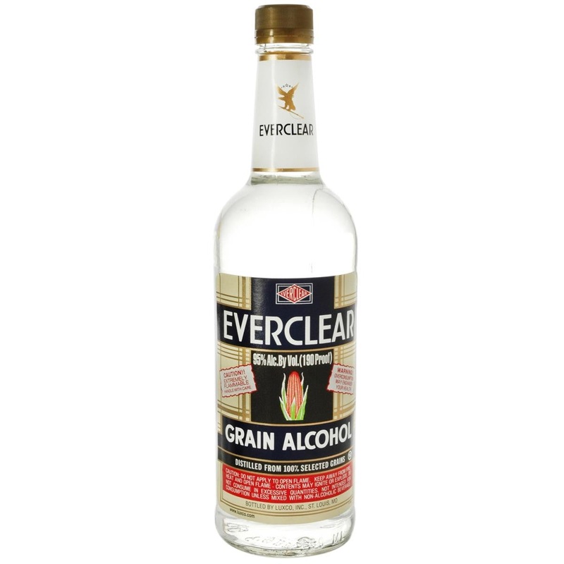 Everclear Grain Alcohol 151 Proof 750 ML