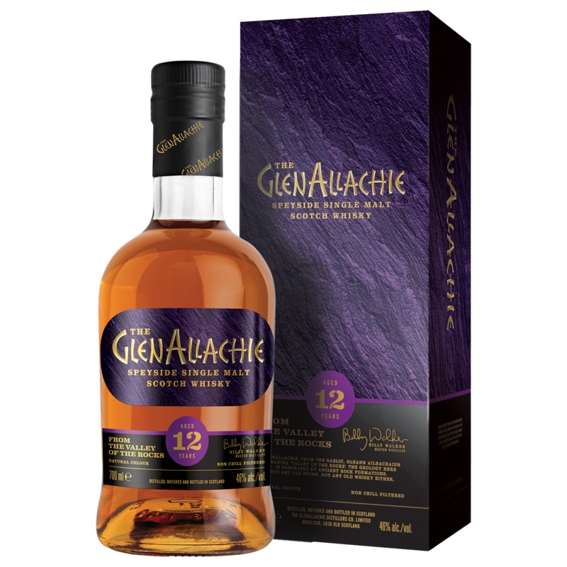 Glenallachie 12 Year Old Speyside Single Malt Scotch Whiskey 750 ML
