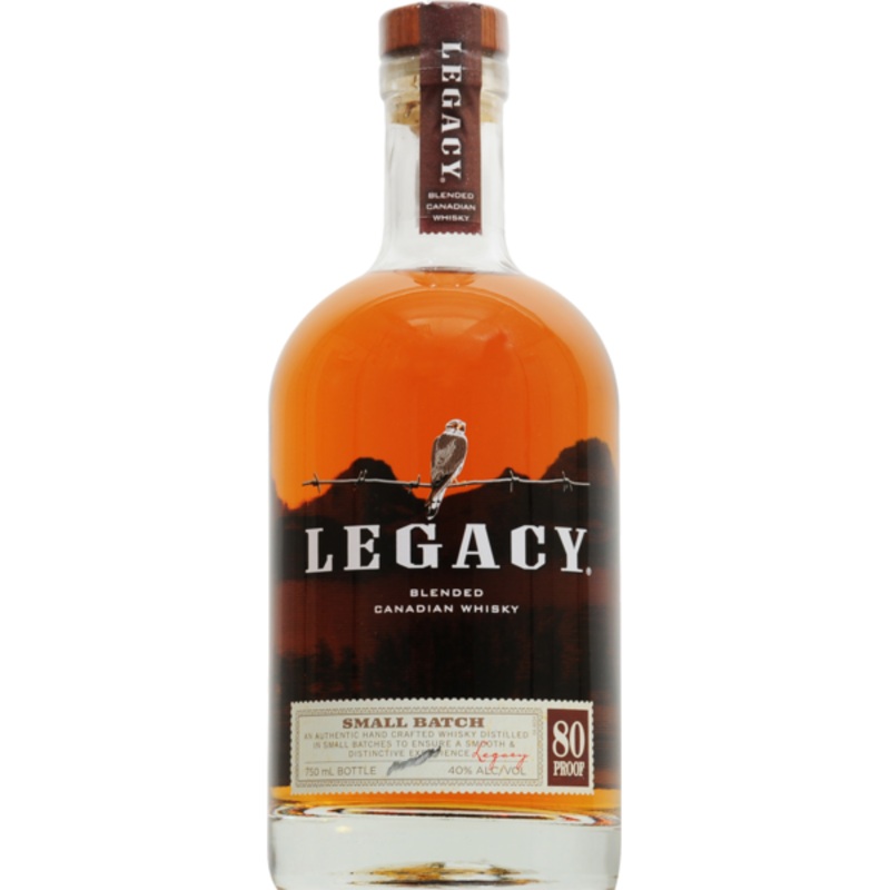 Legacy Small Batch Blended Canadian Whiskey 750 ML