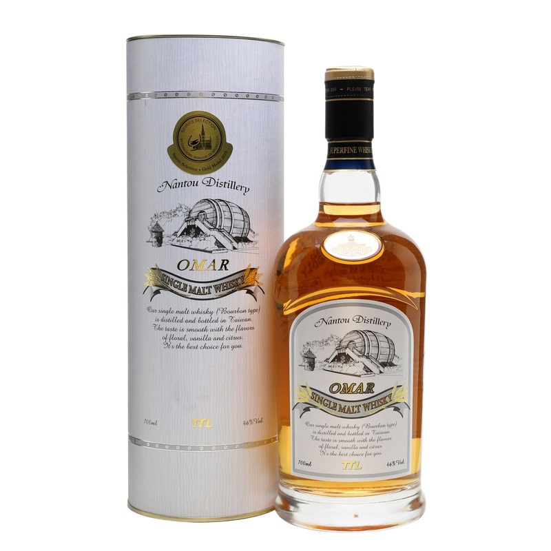Omar Single Malt Whiskey Bourbon Barrel Finish 750 ML