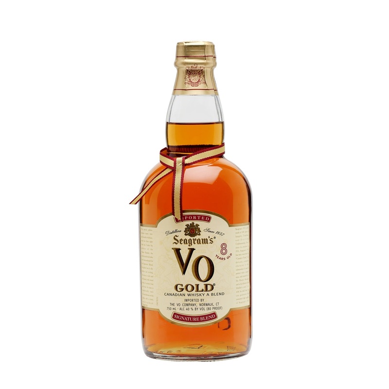 Seagram's 8 Year Old VO Gold Canadian Whiskey 750 ML