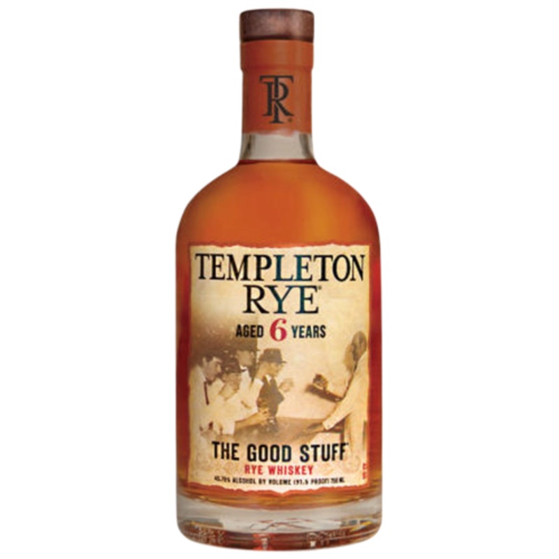 Templeton 6 Year Old Rye Whiskey 750 ML