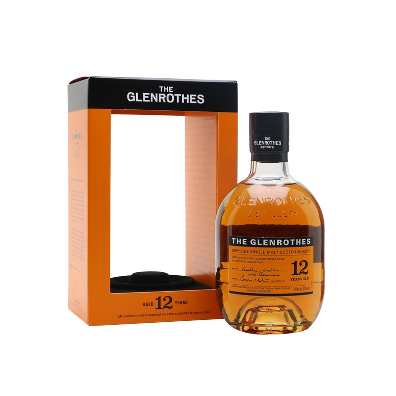 The Glenrothes 12 Year Old Speyside Single Malt Scotch Whiskey 750 ML