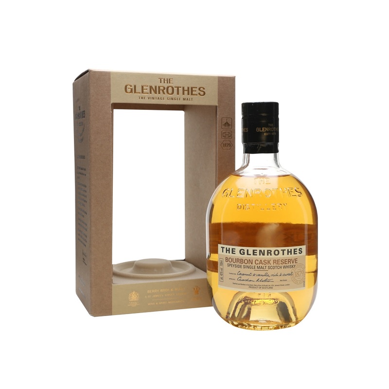 The Glenrothes Bourbon Cask Reserve Speyside Single Malt Scotch Whiskey 750 ML