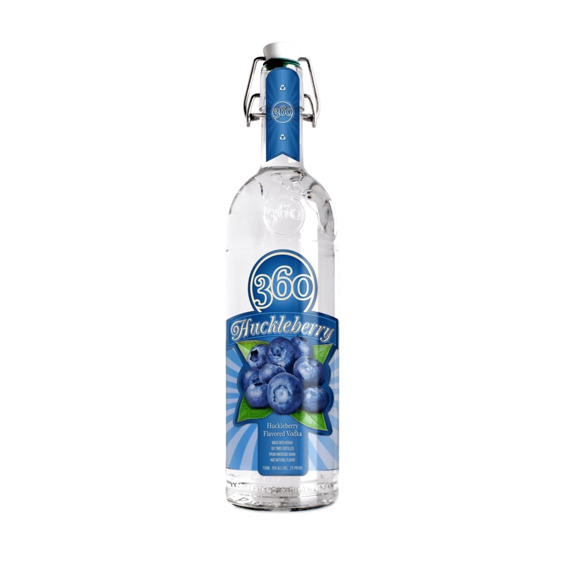 360 Vodka Huckleberry Vodka 750 ML