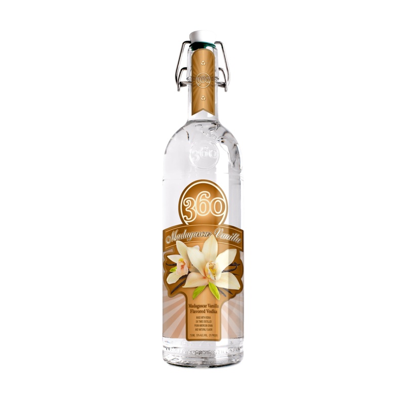360 Vodka Madagascar Vanilla Vodka 750 ML