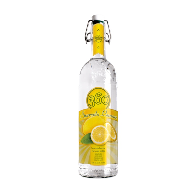 360 Vodka Sorrento Lemon 750 ML
