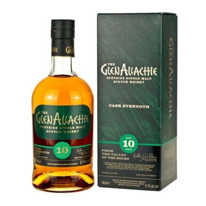 Glenallachie Cask Strength 10 Year Old Batch 7 Speyside Single Malt Scotch Whiskey 750 ML