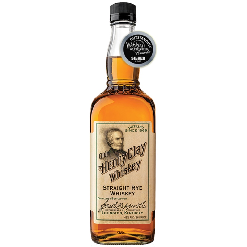 James E. Pepper Old Henry Clay Straight Rye Whiskey 750 ML