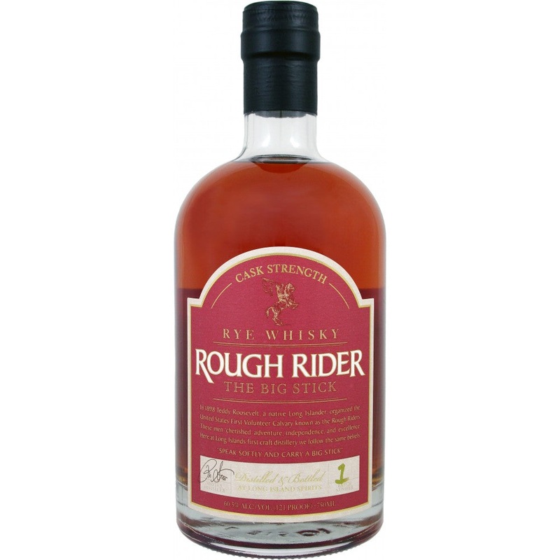 Rough Rider The Big Stick Cask Strength Rye Whiskey 121 Proof 750 ML