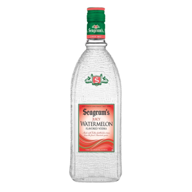 Seagram's Vodka Juciy Watermelon Flavored Vodka 70 Proof 750 ML