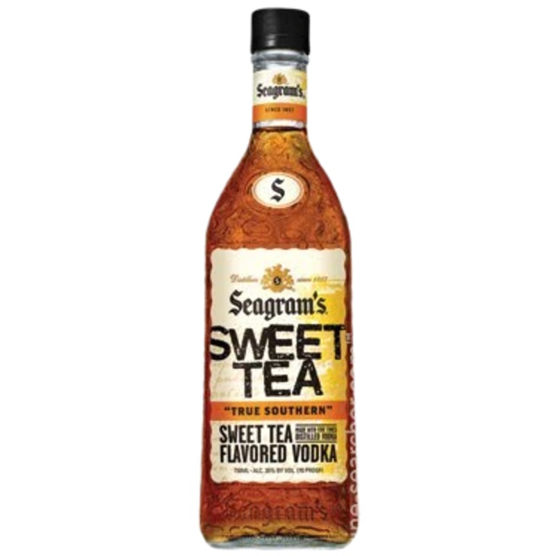 Seagram's Vodka Sweet Tea Flavored Vodka 70 Proof 750 ML