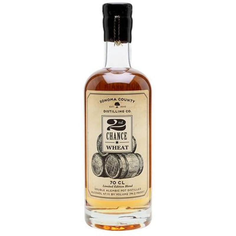 Sonoma County Distilling Co 2nd Chance Wheat Whiskey 750 ML