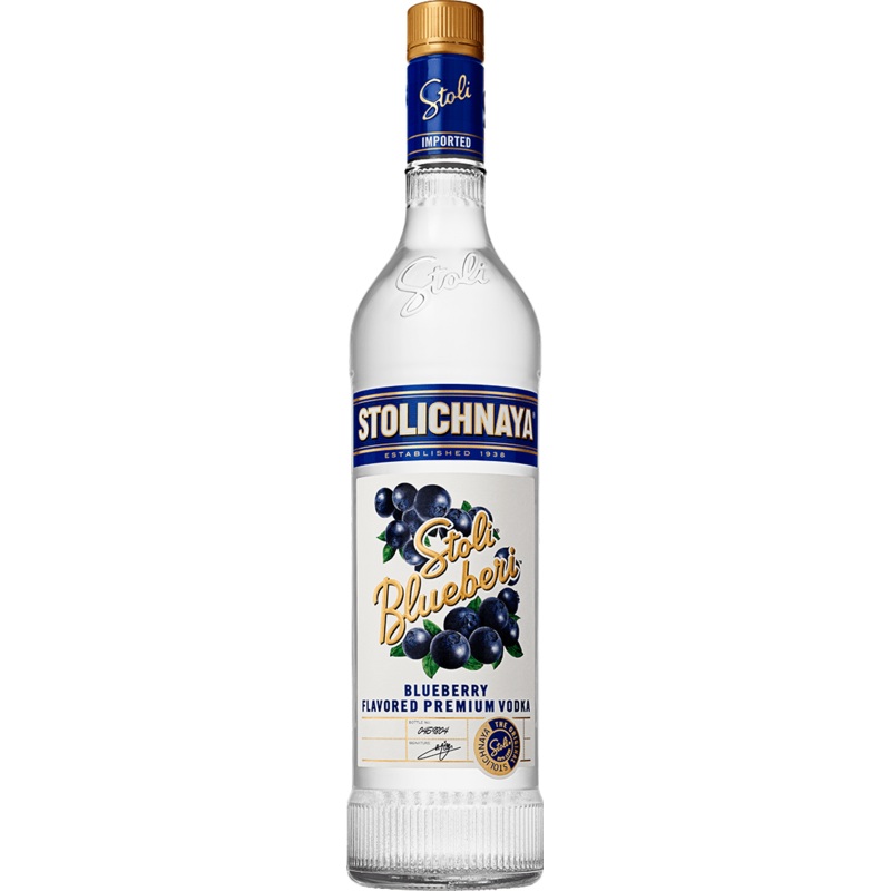 Stolichnaya Blueberi Vodka 750 ML