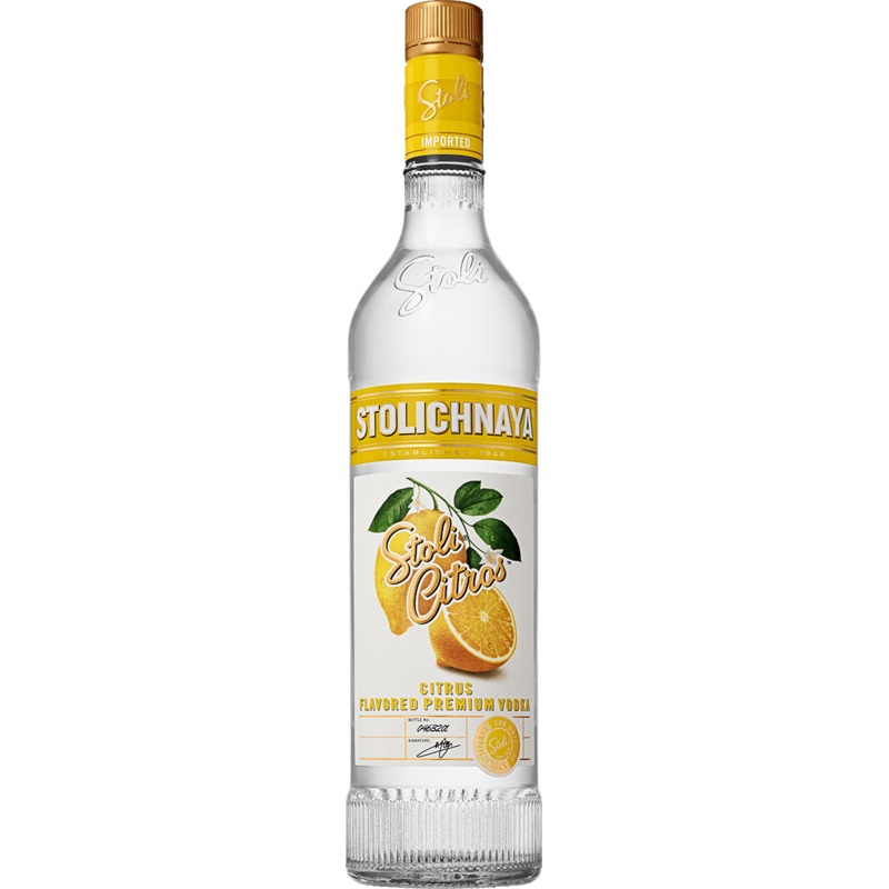 Stolichnaya Citros Vodka 750 ML