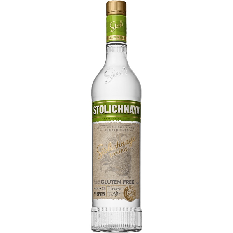 Stolichnaya Gluten Free Vodka 80 Proof 750 ML