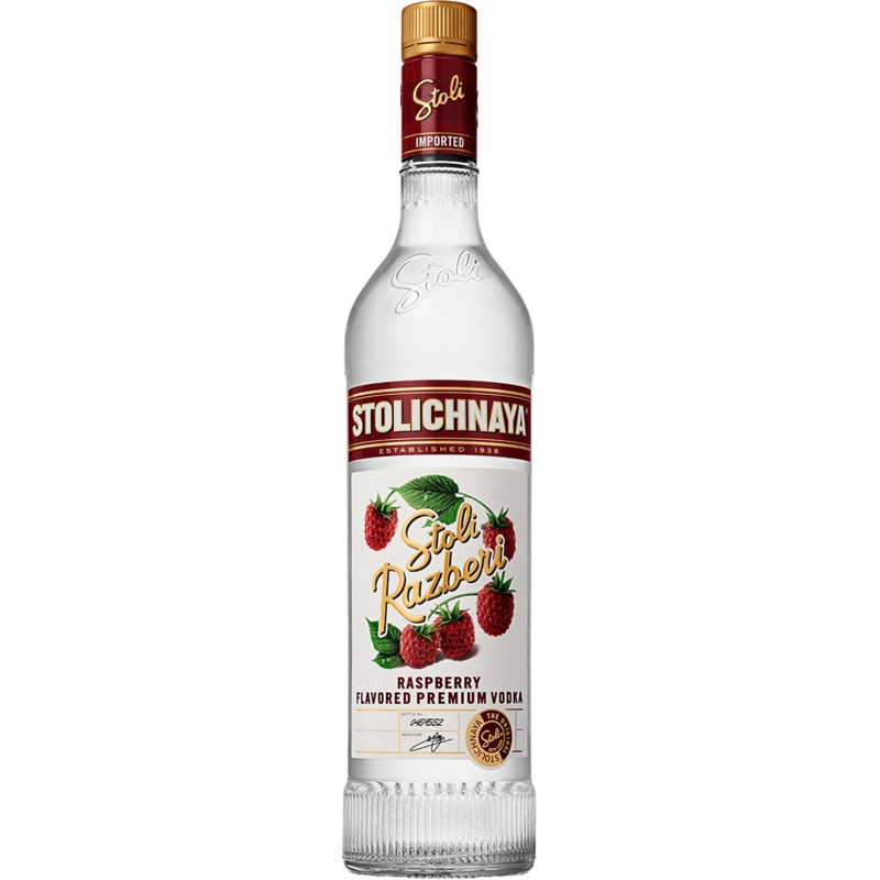 Stolichnaya Razberi Vodka 750 ML