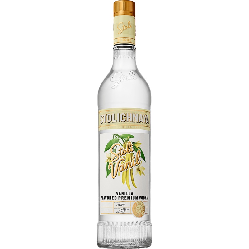 Stolichnaya Vanil Vodka 750 ML