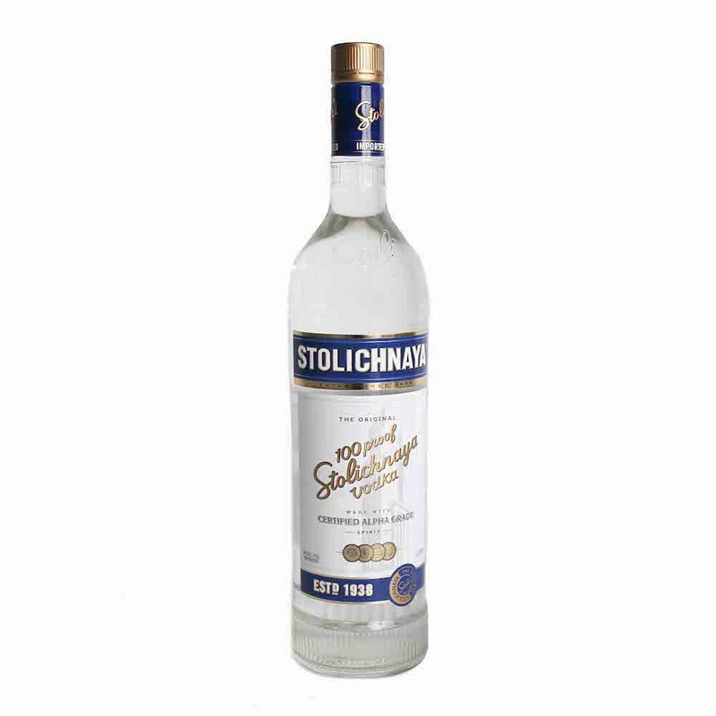 Stolichnaya Vodka 100 Proof 750 ML