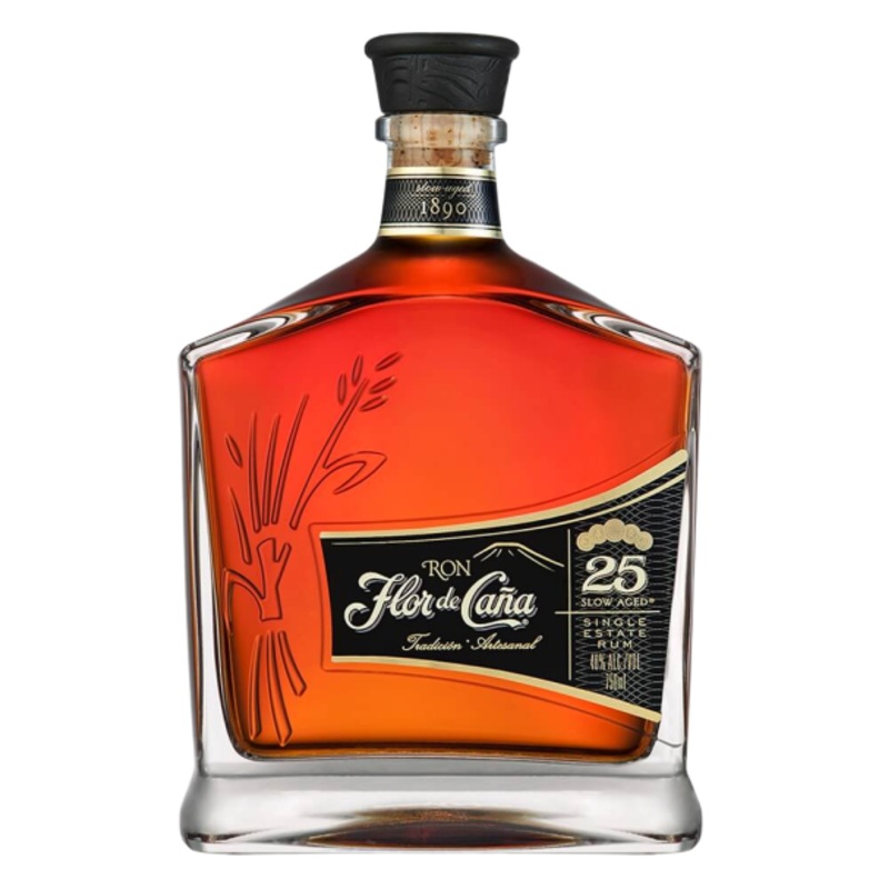Flor de Cana 25 Year Old Centenario Single Estate Rum 750 ML