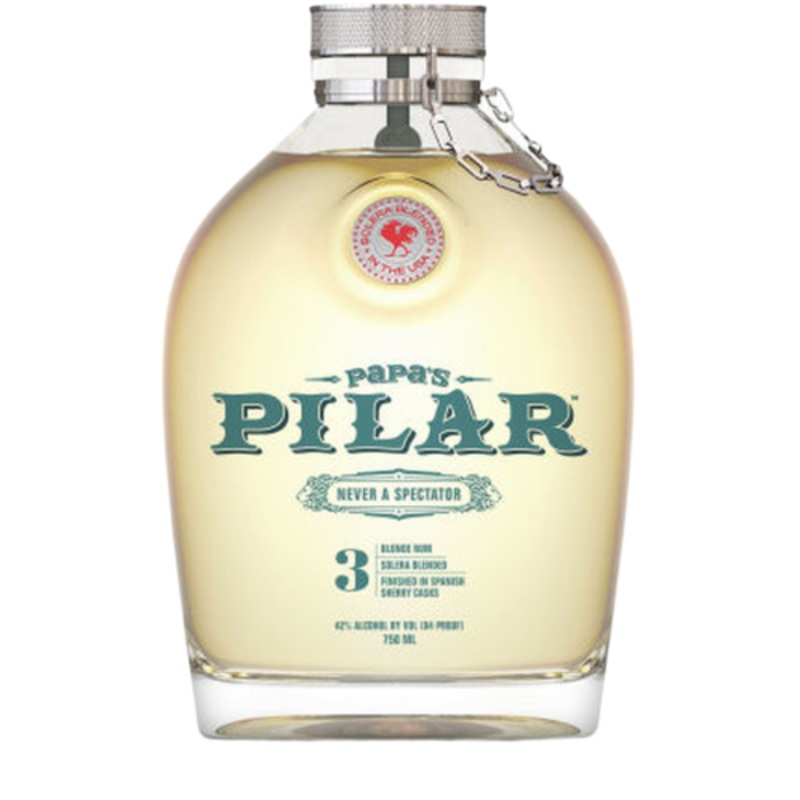 Papa's Pilar Rum 3 Year Old Blonde Rum 750 ML