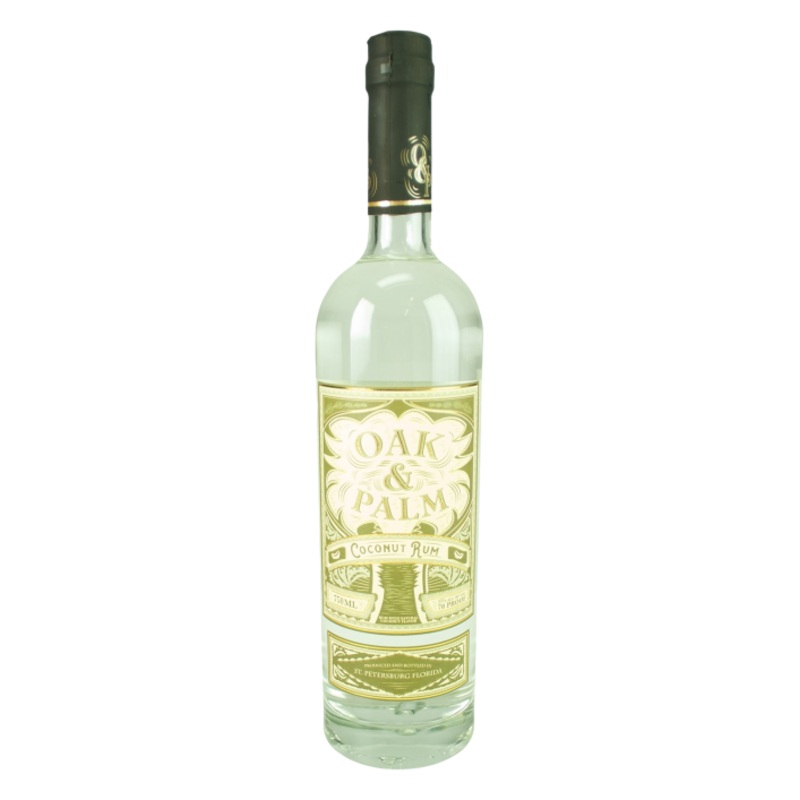 St. Petersburg Distillery Oak & Palm Coconut Rum 750 ML