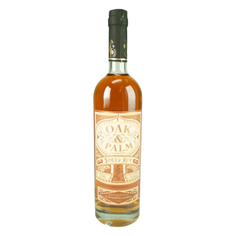 St. Petersburg Distillery Oak & Palm Spiced Rum 750 ML