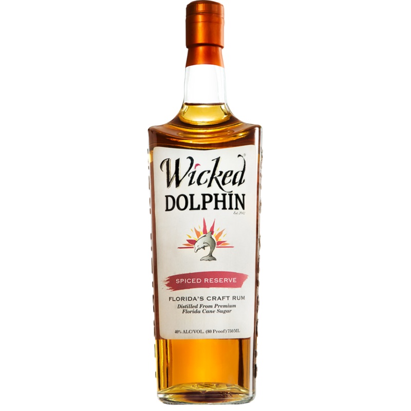 Wicked Dolphin Premium Spiced Rum 750 ML