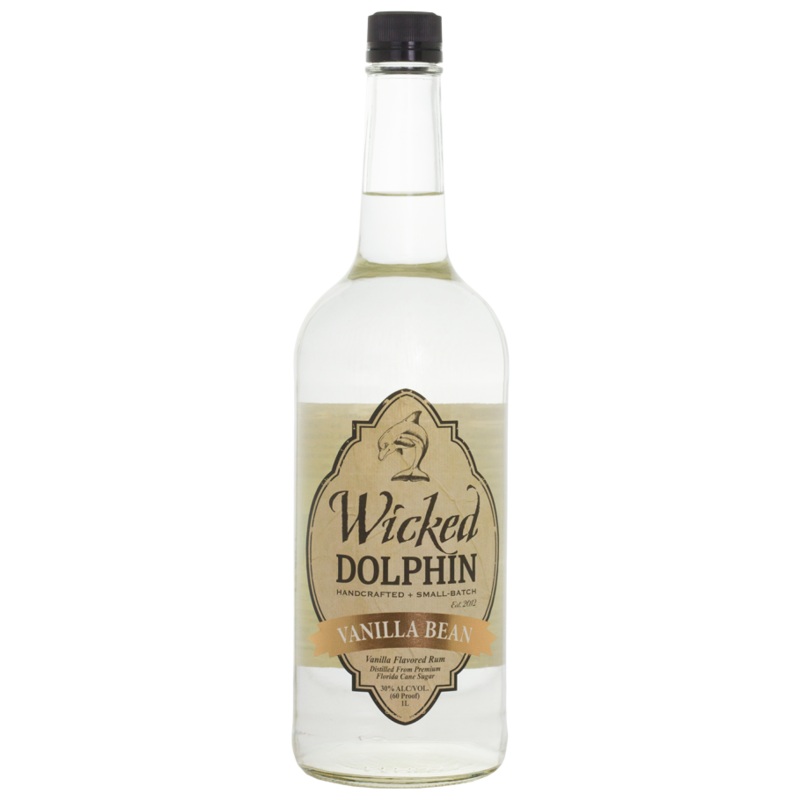 Wicked Dolphin Vanilla Bean Rum 750 ML
