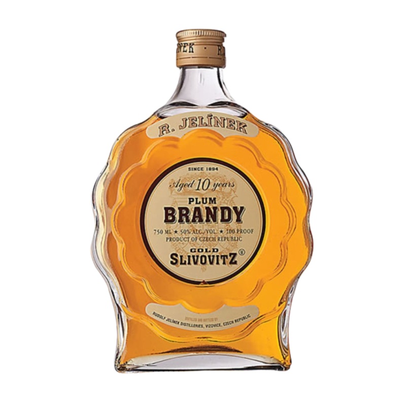 Rudolf Jelinek 10 Year Old Slivovitz 100 Proof 750 ML