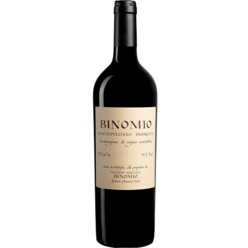 Binomio Montepulciano d'Abruzzo Riserva 2015 750 ML