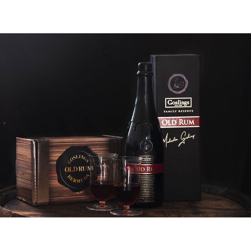 Gosling's Family Reserve Old Rum & Tasting Glass Bundle