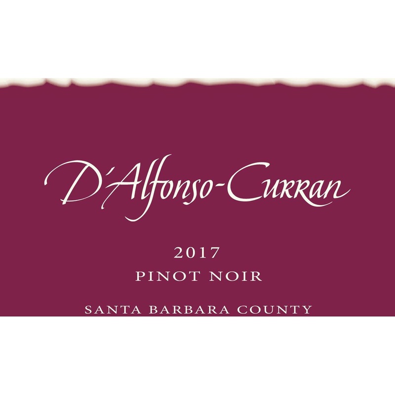 D'ALFONSO CURRAN PINOT NOIR SANTA BARBARA COUNTY 2020 750 mL