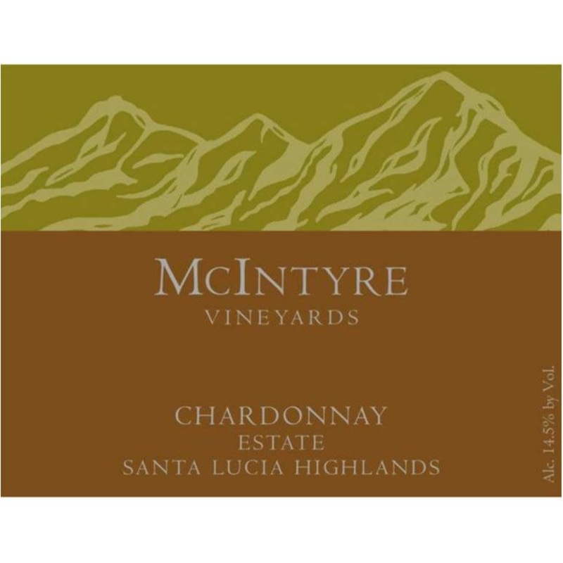 MCINTYRE CHARDONNAY SANTA LUCIA HIGHLANDS 2021 750 mL