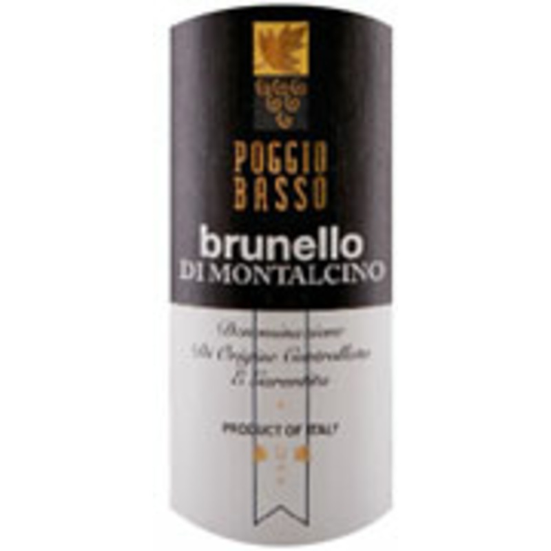 POGGIO BASSO BRUNELLO DI MONTALCINO 2018 750 mL