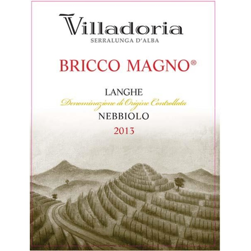 VILLADORIA BRICCO MAGNO NEBBIOLO LANGHE 2021 750 mL