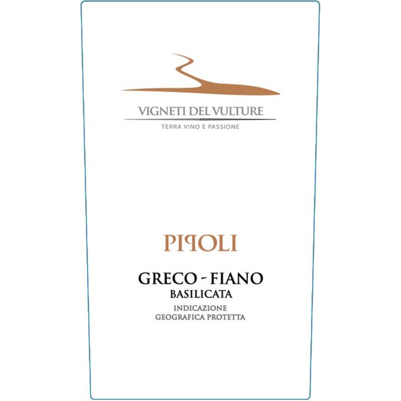 VIGNETI DEL VULTURE BIANCO PIPOLI 2021 750 mL