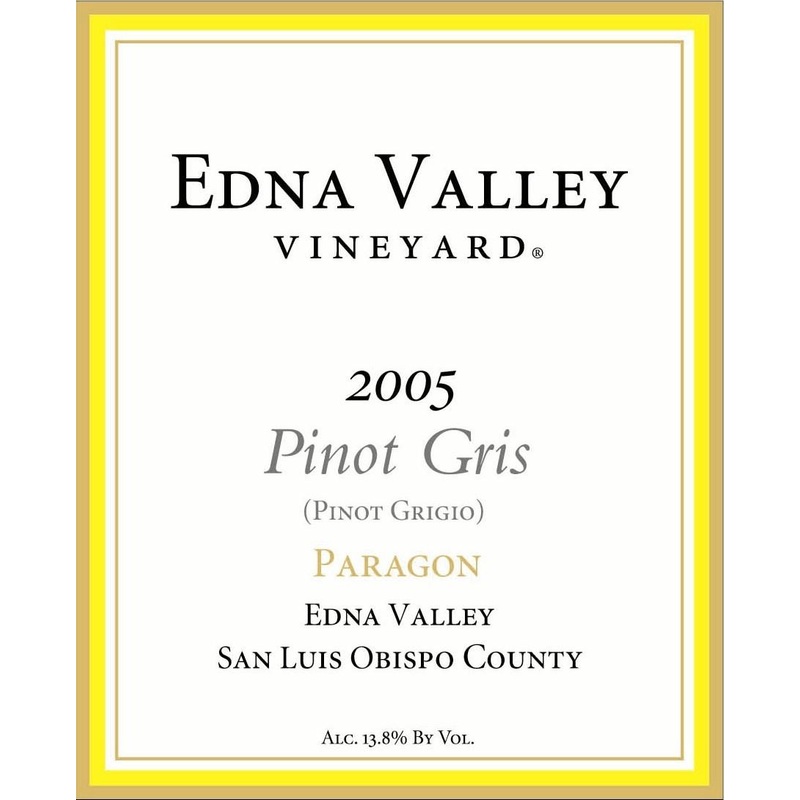 EDNA VALLEY PINOT GRIGIO CALIFORNIA 2021 750 mL
