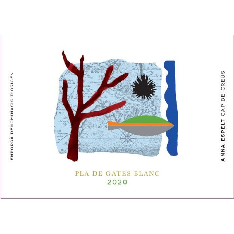 ANNA ESPELT PLA DE GATES BLANC 2021 750 mL